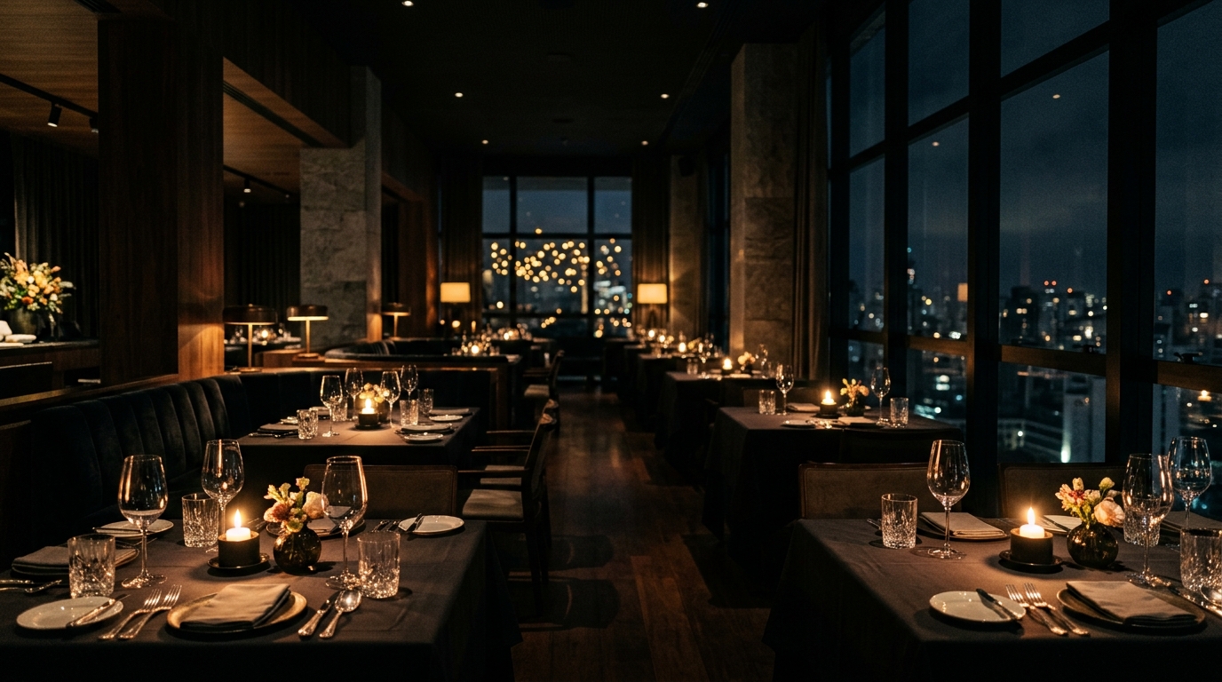 Restaurante sofisticado em São Paulo